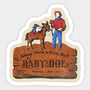 Baby Doe Mining Company Sticker